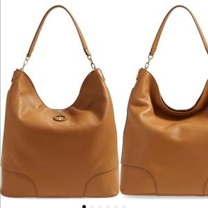 Tory Burch Leather Hobo Handbag